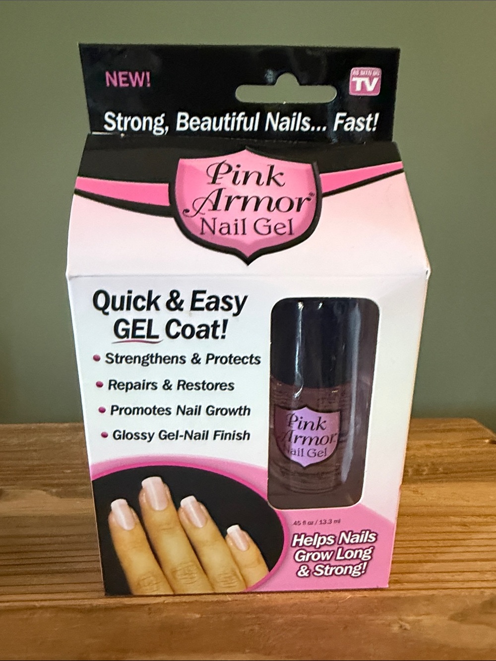 Nail Gel Quick & Easy Gel Coat – Pink